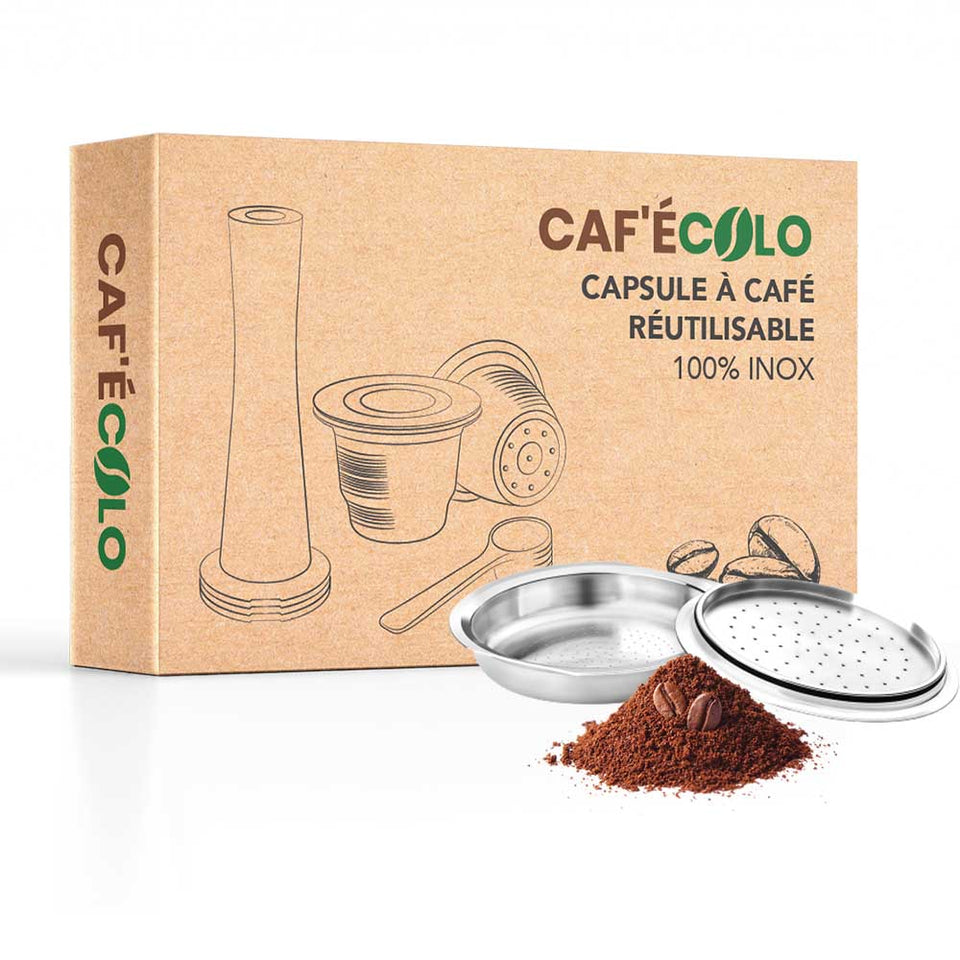 Capsules de café réutilisables Filtre de dosettes de café rechargeables  pour Hd7801 Senseo