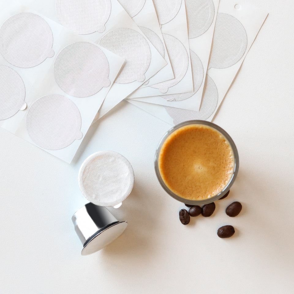 Capsules Vides Réutilisables Compatibles Nespresso Blue Cup
