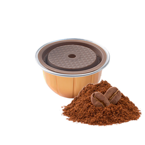 Dosettes de café réutilisables, filtre coloré SUNASQ, capsule
