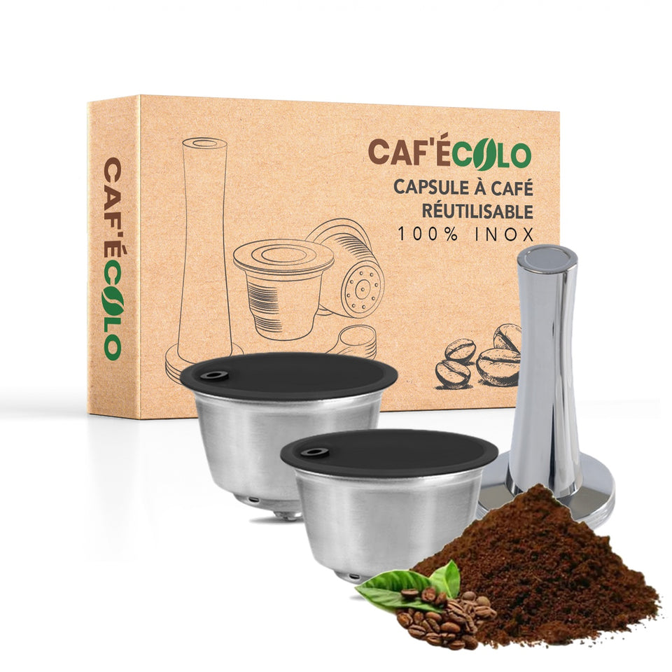 Capsule réutilisable Cafecolo™ pour Illy, 100% inox – Caf'écolo